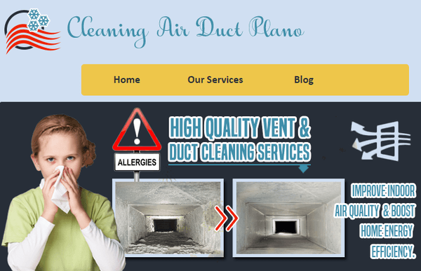 Cleaning Air Duct Plano