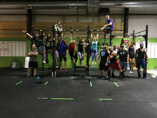 We are the 1st CrossFit of Wise Co! CrossFit287!