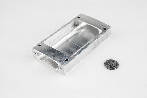 Custom CNC machined aluminum part