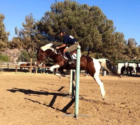 San Diego Saddle Club Hunter/Jumper Trainer, Sara Howard.