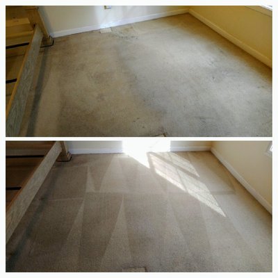 Lots of makeup stains and some wear, but our technician cleaned it with ease! Schedule your free estimate today!