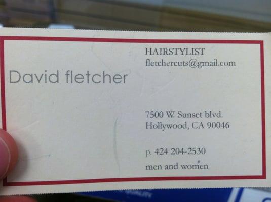 Contact David for an appointment TODAY!