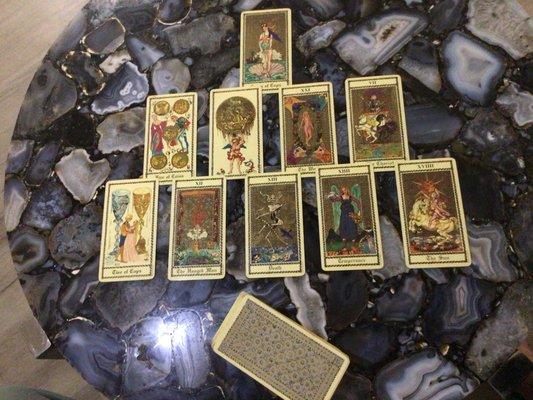 My tarot card reading extremely detailed very happy