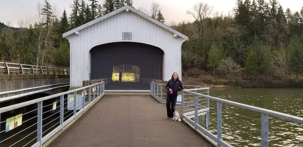 Lowell Covered Bridge.