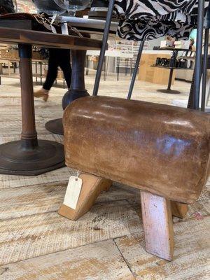 Vaulting Horse Footstool $1630