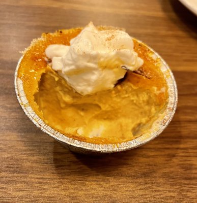 Pumpkin Pie Creme Brulee