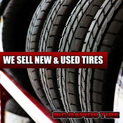 We sell new and used tires!