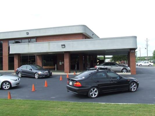 MBS Motors, Inc. service and sales front entrance.