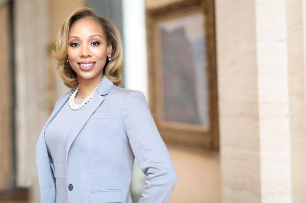 Corporate Headshot for lovely Noel, shot at the Kreeger Museum.