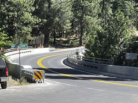 Herring Creek Rd. And Hwy 108 Bridge, fish legal and try catch and release.