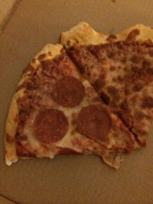 Pepperoni & 1/2 cheese