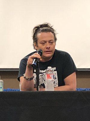 6/1/19. Saturday. 2019 Longview Comic Con. Actor Edward Furlong. Terminator 2. Detroit Rock City. American History X. Main Stage Panel.