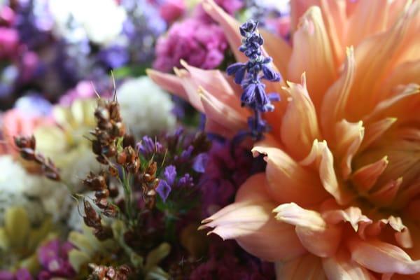 Fall Bridal party flowers