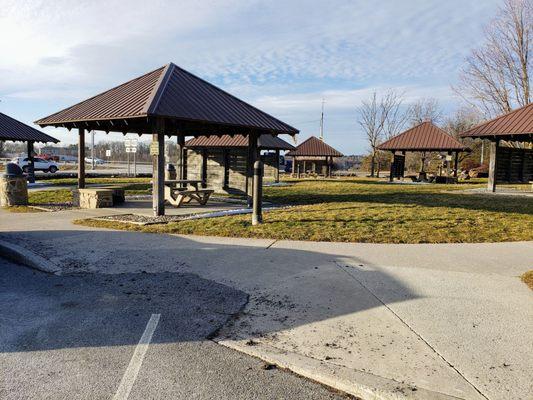 Picnic Area at West Virginia Tourist Information Center