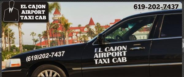 El Cajon Airport Taxi Cab 92020