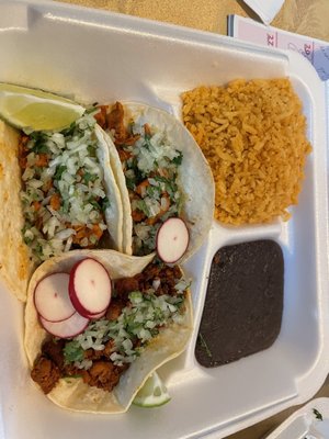 Spicy Tacos Plate