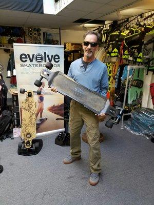 My new evolve carbon gt board