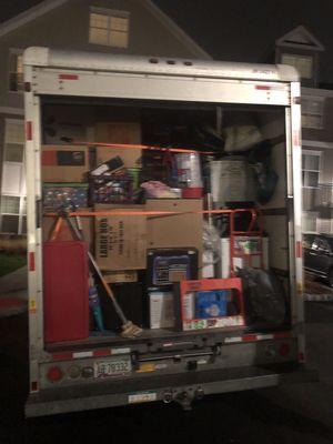 A fully loaded truck, ready to close & go.