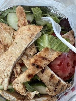 Grilled chicken salad