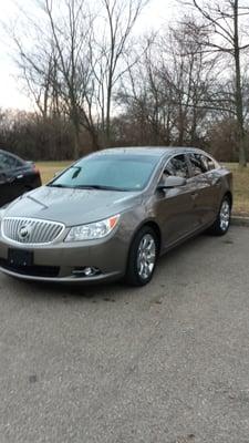 2011 Buick Lacrosse tinted by Jay's crew.