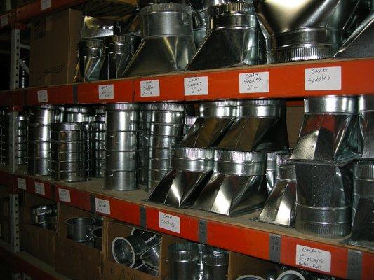 R&J Sheet Metal - Albany, NY - Huge Selection of stock and custom duct work.  Albany's Custom Duct Work specialists