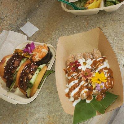 Thai Tea Churros & Gochujang Chicken Bao Buns