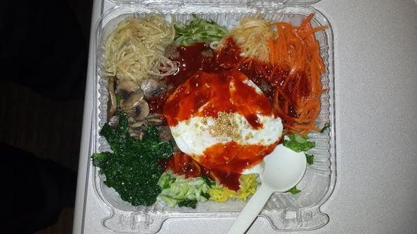 most generous bibimbap you can get in DMV. Unfortunately, it's a special available every 1-2 weeks.