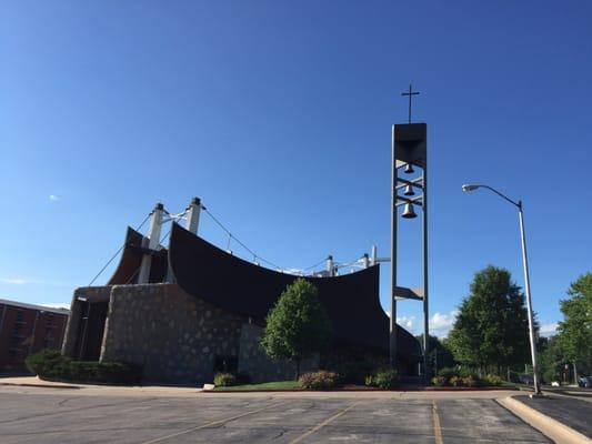 Looks like Noah's Ark from the outside