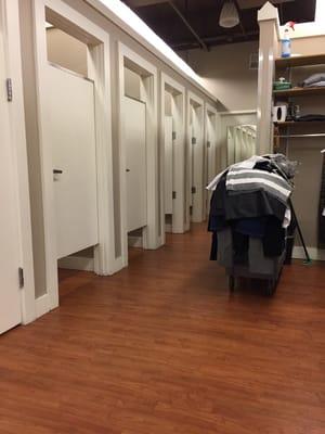 Fitting rooms