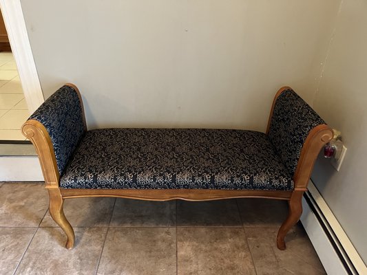 Reupholstered Bench