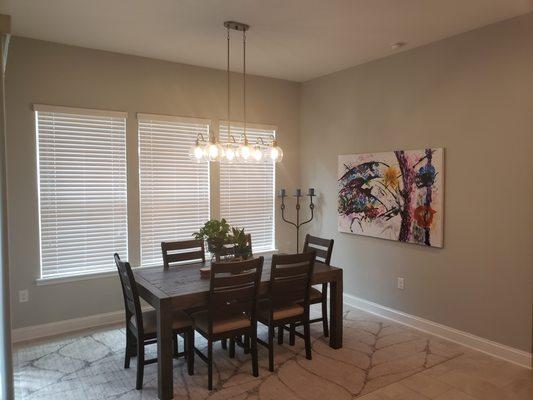 Simple dining room refresh.