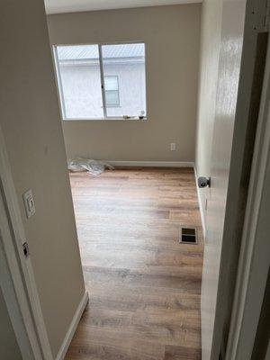 Laminate installation