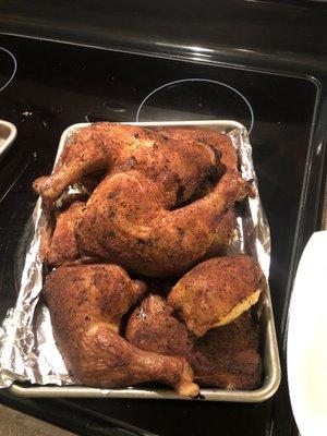 Smoked chicken