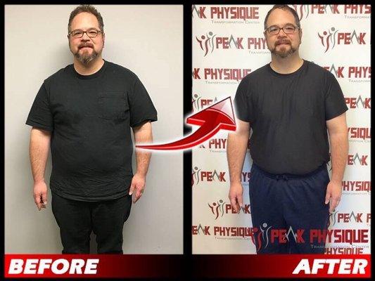 Amazing transformation after the 6 Week Challenge!