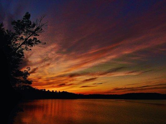 Sunset in the northwoods