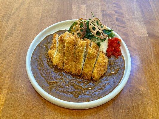 Chicken katsu curry