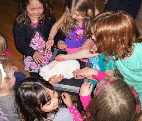 Harvey at a Birthday Magic Show