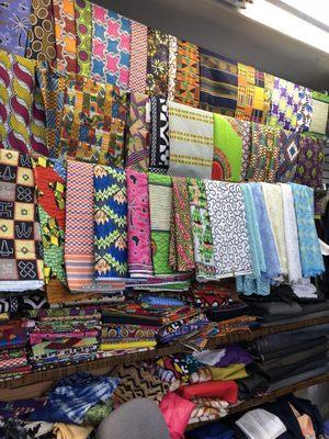 Authentic African Print Fabrics $5.00/yard