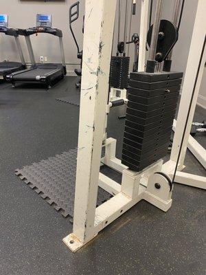 Gym-cable machine