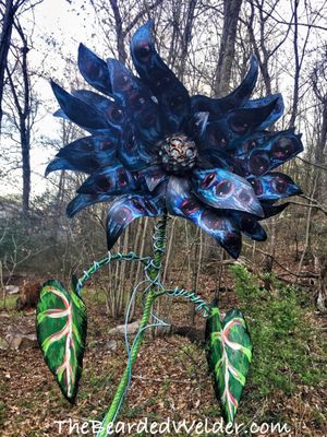 Metal Flower's and other Metal Art by #TheBeardedWelder thebeardedwelder.com