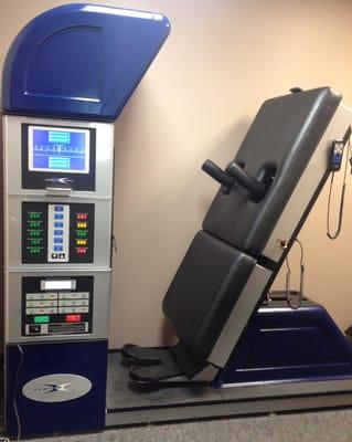 The DRX9000 uses state-of-the art technology to gradually relieve neurocompression often associated with neck pain...