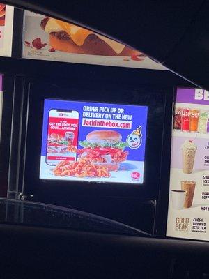 Went through the drive through and waited at the screen for like 5 mins before my order was taken