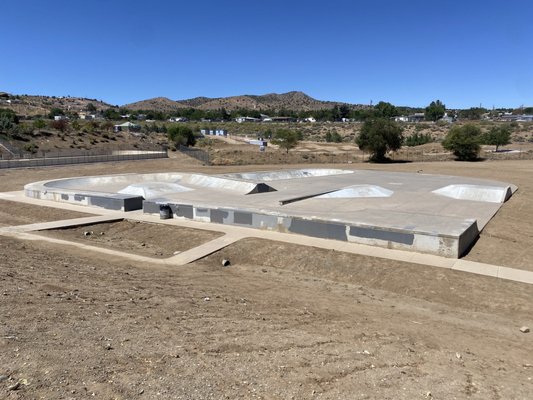 The skate park.