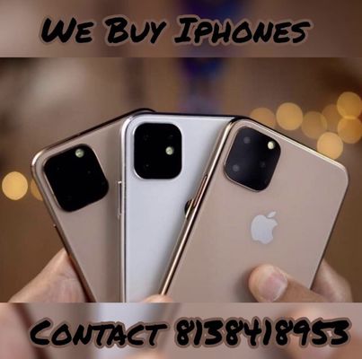 We buy iPhones in any condition, sell your iPhone today to get you some money call/text 8138418953