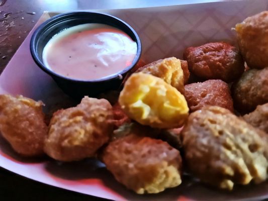 Delectable Corn Nuggets with lots of sweet kernels!