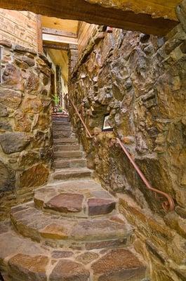 Indoor staircase