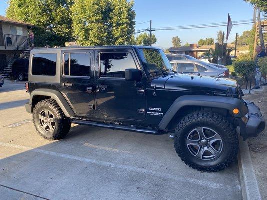 My Jeep all finished!