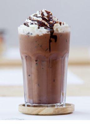 Mocha ice coffee