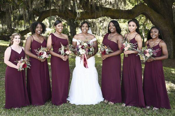 Fall inspired wedding at Red Gate Farms. Photo by http://www.jeffandmollieweddings.com