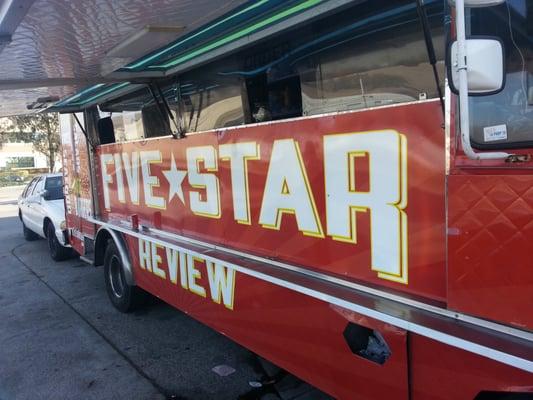 Five Star Review Food Truck